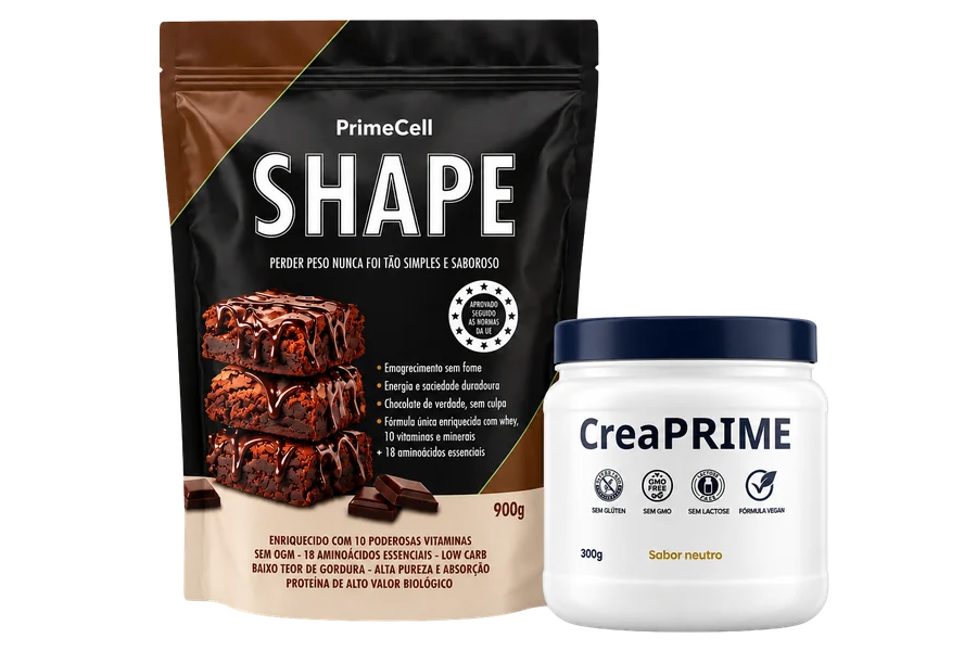 1 embalagem SHAPE + CreaPrime grátis