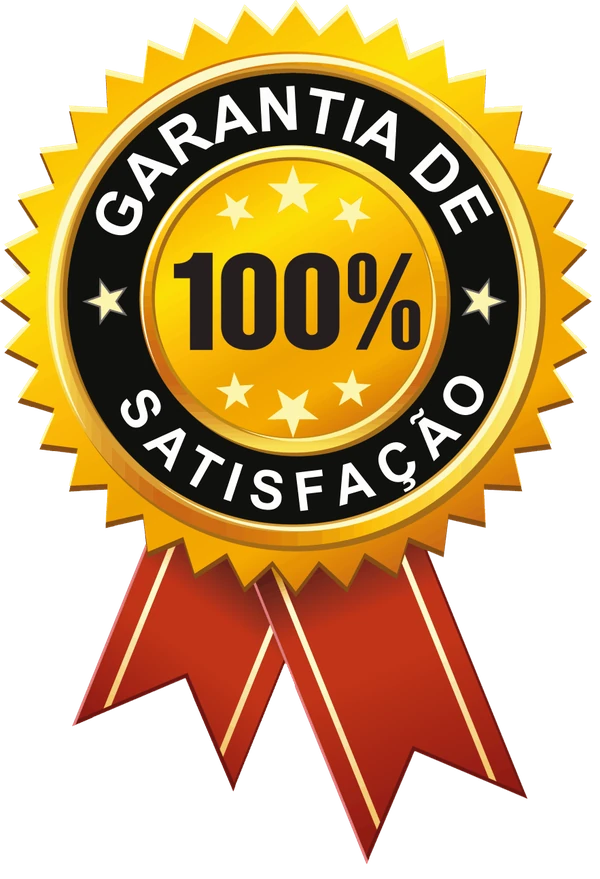 Garantia de 100% de satisfação